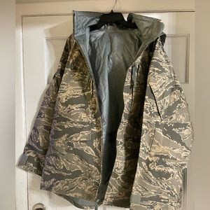 Military GORE-TEX PARKA TIGER STRIPE X-Large Long
